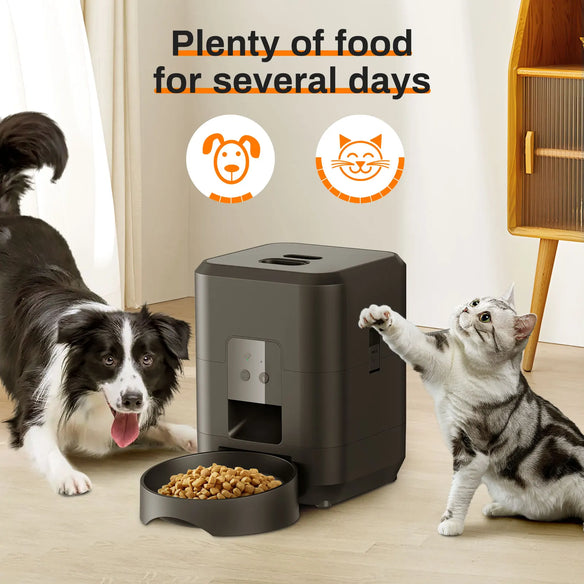 Automatic Pet Feeder for Cats & Dogs - Smart Control
