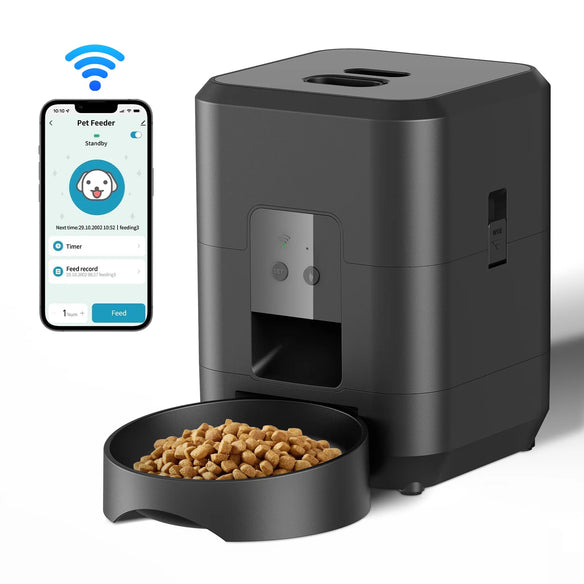 Automatic Pet Feeder for Cats & Dogs - Smart Control